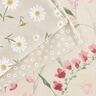 Decor Fabric Half Panama small flowers – natural/white,  thumbnail number 5