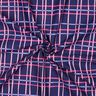 Cotton Poplin wavy check| Poppy Fabrics – indigo/pink,  thumbnail number 3