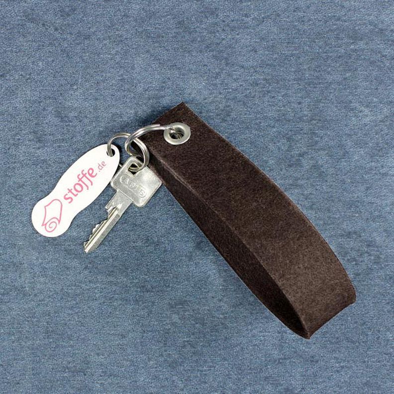 Felt 180 cm / 1,5 mm thick – black,  image number 4