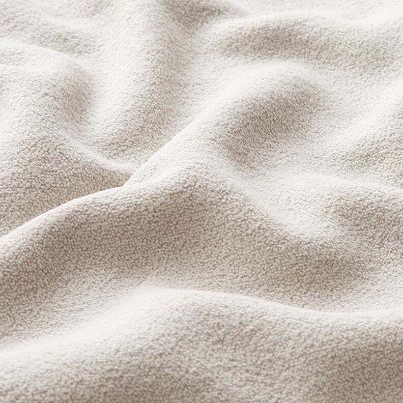 Cotton Sweatshirt Fabric Terry Fleece – sand,  image number 2