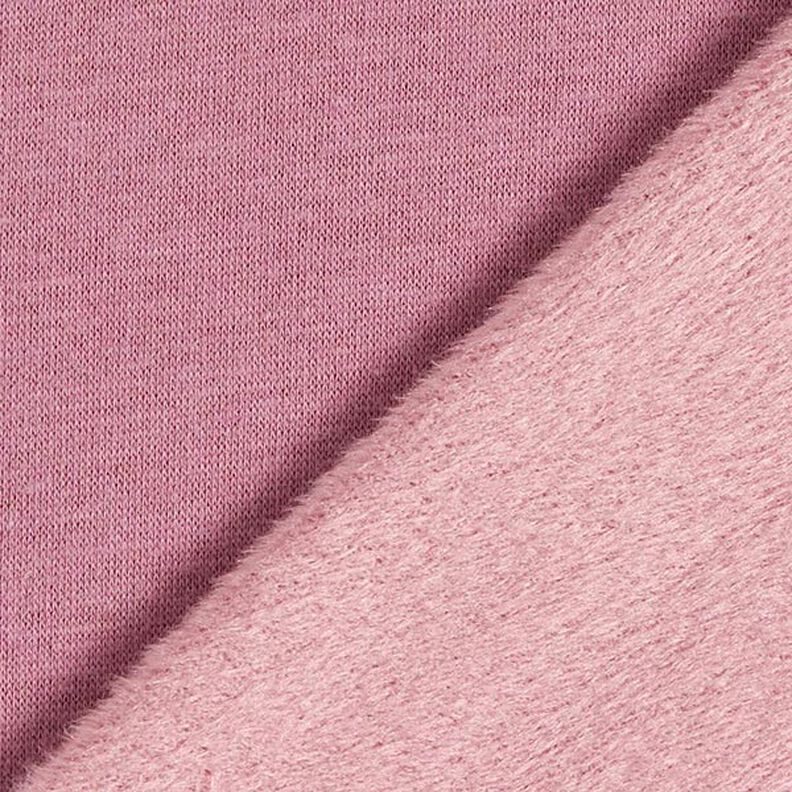 Alpine Fleece Comfy Sweatshirt Plain – dusky pink,  image number 5