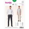 Men's trousers – slender cut, Burda 6933,  thumbnail number 1
