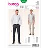 Men's trousers – slender cut, Burda 6933,  thumbnail number 1