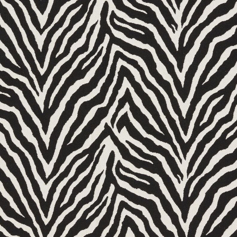 Decor Fabric Jacquard Zebra – ivory/black,  image number 1