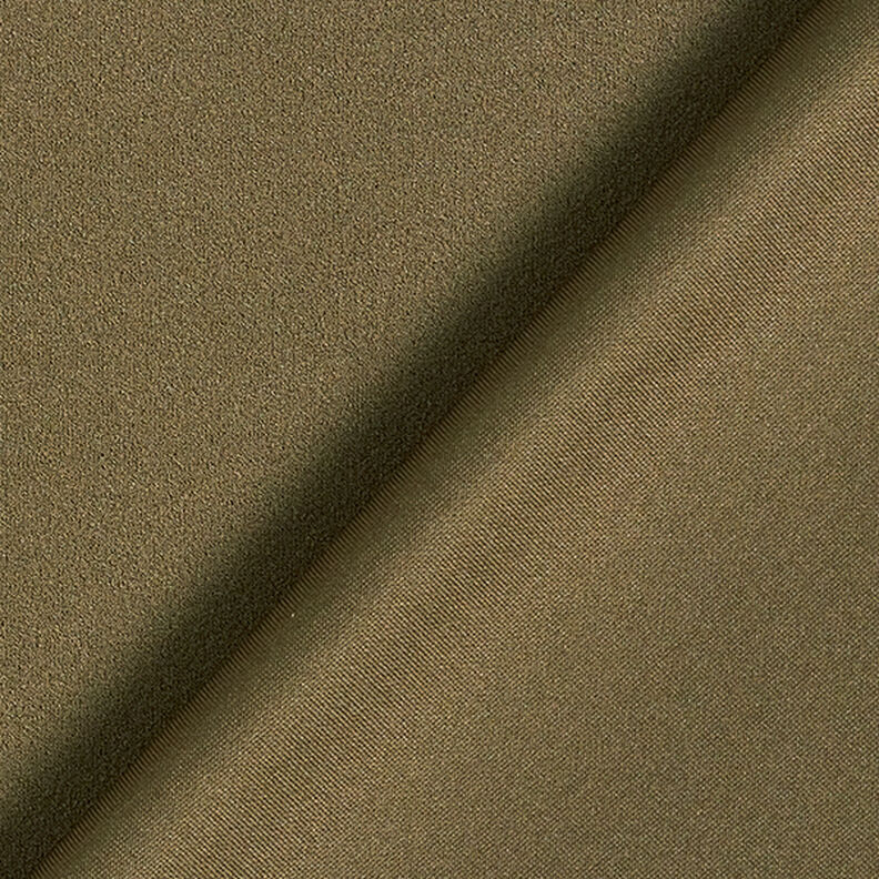 Plain Crepe Jersey – khaki,  image number 3
