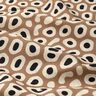 Decor Fabric Half Panama abstract leopard pattern – light brown/cashew,  thumbnail number 2