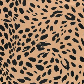 Ponte Roma Jersey Leopard Print – mocca/black, 