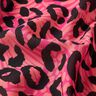 Viscose Voile Leo and flowers border design Panel – pink/orange,  thumbnail number 7