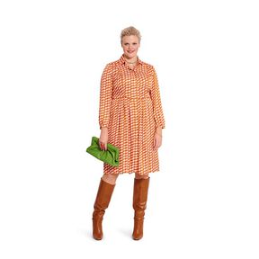 Plus-Size Dress | Burda 5882 | 44-54, 