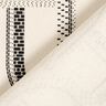 Decor Fabric Half Panama artistic lines – natural/black,  thumbnail number 4
