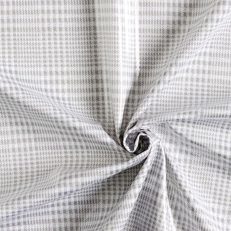 Prince of Wales check rain jacket fabric – grey,  image number 3