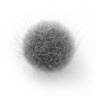 Pompom Shank Button [  Ø15 mm ] – dark green, 