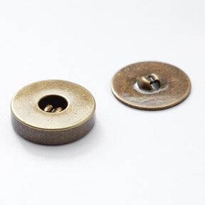 Magnetic Button [ Ø18 mm ] – antique gold metallic, 