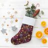 Cotton Poplin Star Mix – burgundy/gold,  thumbnail number 5