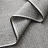 Decor Fabric Half Panama Subtle Texture – black/light beige,  thumbnail number 3