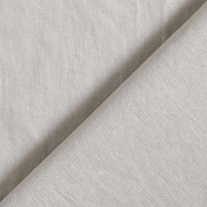 washed linen cotton blend – light grey,  image number 3