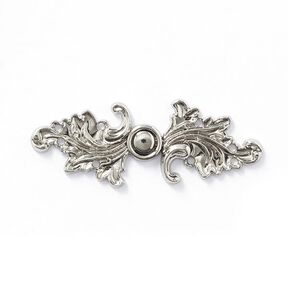 Metal Closure – silver metallic, 