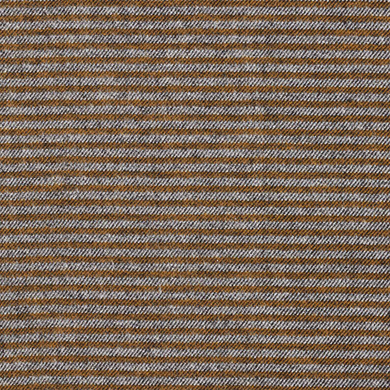 striped trouser fabric – caramel/grey,  image number 1