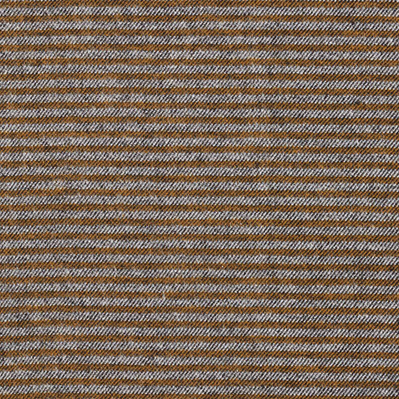 striped trouser fabric – caramel/grey,  image number 1