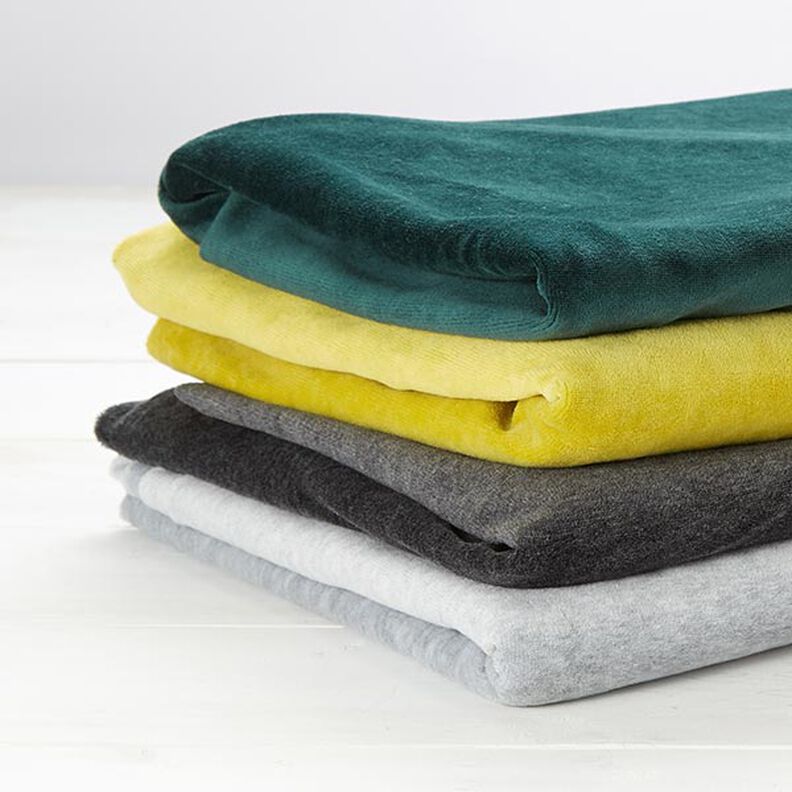 Plain Nicky Velour – silver grey,  image number 4