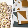 Decor Fabric Half Panama abstract shapes – dark pine/natural,  thumbnail number 5