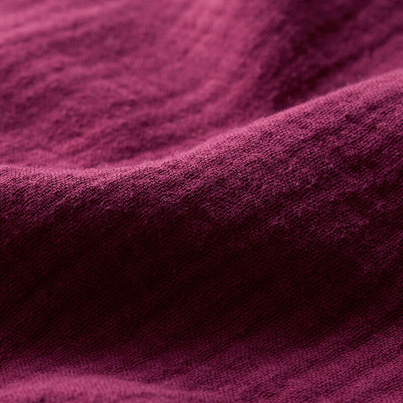 Double Gauze/Muslin – burgundy, image number 3