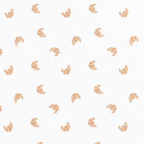 Cotton Poplin croissant – ivory, 