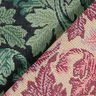 Decor Fabric Tapestry Fabric baroque leaf motif – dark green/reed | Remnant 70cm,  thumbnail number 4
