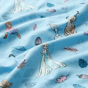 Cotton Jersey Ice Queen in the Forest | Disney – light blue, 