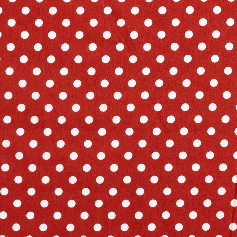 Cotton Poplin Polka dots – terracotta/white,  image number 1