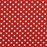 Cotton Poplin Polka dots – terracotta/white,  thumbnail number 1