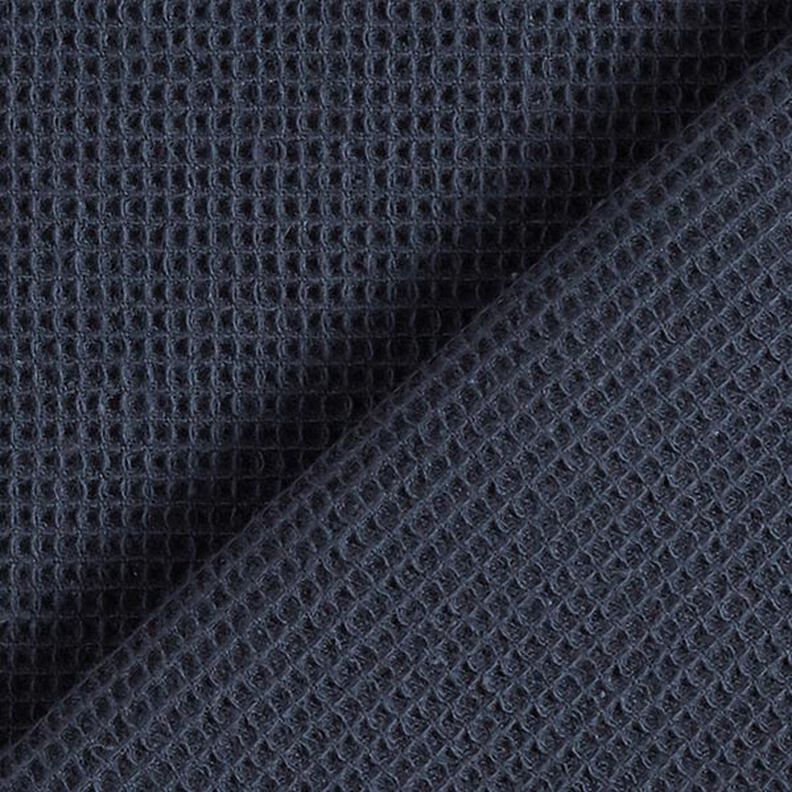 Waffle piqué Mini – navy blue,  image number 3