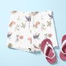 Cotton Poplin Dinosaurs and stripes Digital Print – white/reed,  thumbnail number 5