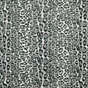 Faux Fur Snow Leopard – silver/anthracite,  Faux Fur Snow Leopard – silver/anthracite,