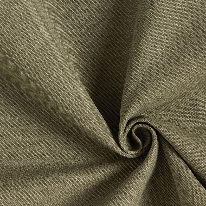 Decor Fabric Canvas waxed – khaki,  image number 1