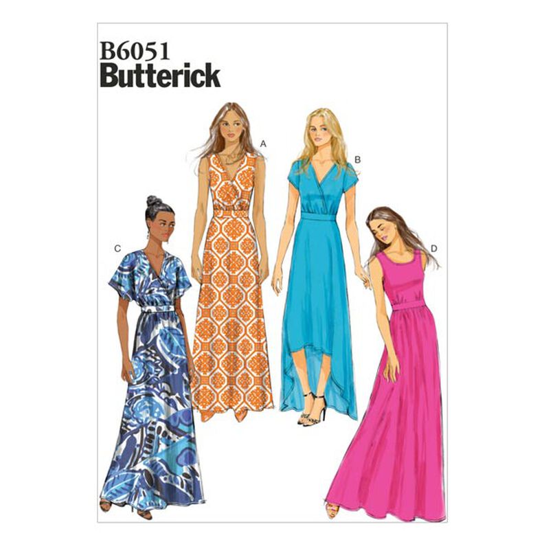 Dress, Butterick 6051 | 16 - 24,  image number 1