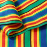Outdoor Deckchair fabric Longitudinal stripes 44 cm – juniper green/sunglow,  thumbnail number 2