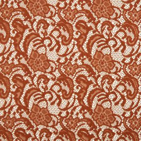 Bouclé lace flowers – copper, 