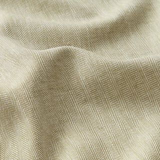 Herringbone Linen Cotton Blend – khaki, 
