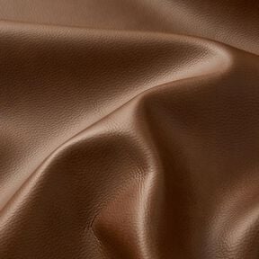 Upholstery Fabric Imitation Leather Embossed – dark brown, 