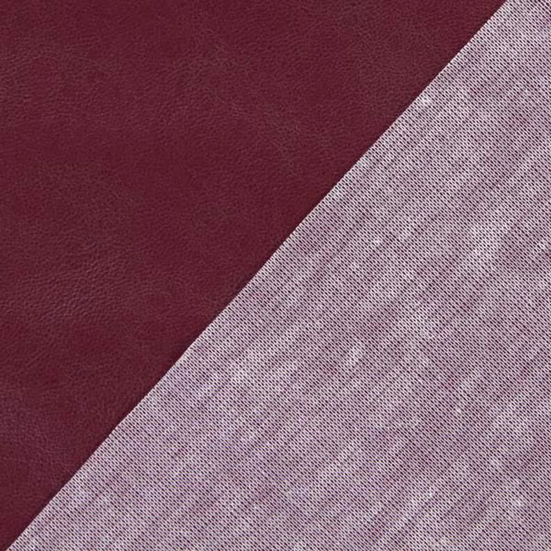 Imitation Nappa Leather – burgundy,  image number 3