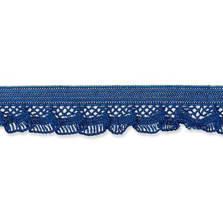 Elasticated Ruffle [15 mm] – navy blue, 