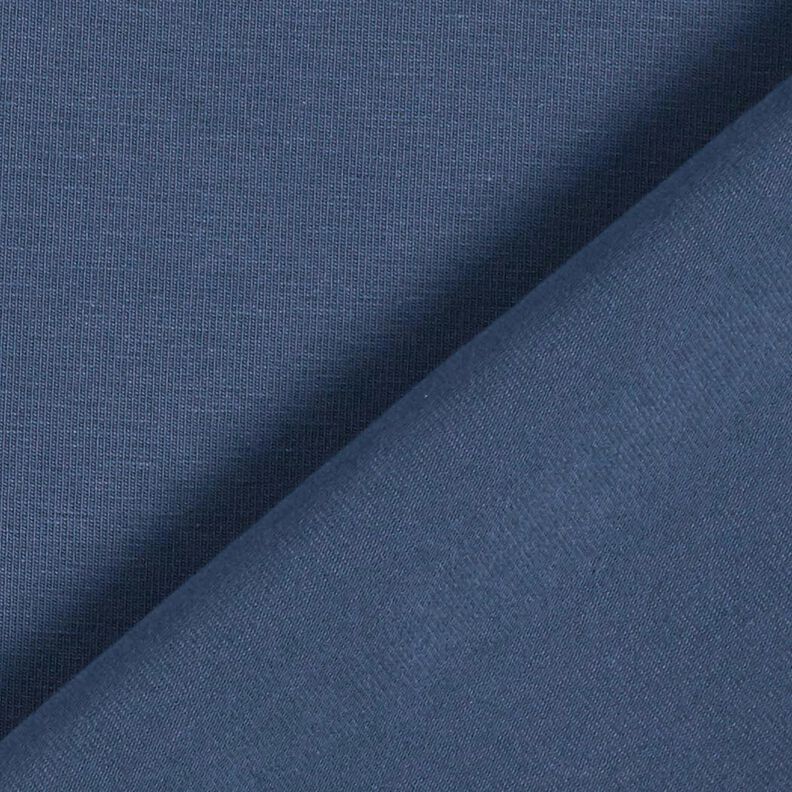 Medium Cotton Jersey Plain – denim blue,  image number 5