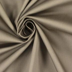Stretch Cotton Satin – dark beige, 