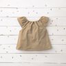 Double Gauze/Muslin Polka Dots – beige/white,  thumbnail number 6