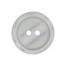 Basic 2-Hole Plastic Button - light grey,  thumbnail number 1
