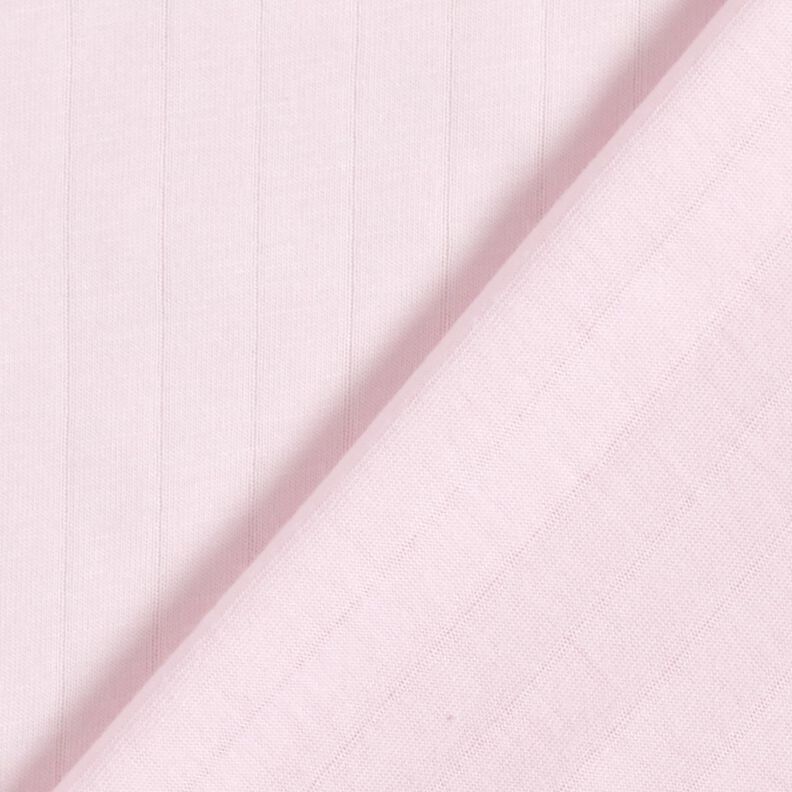 Finely ribbed cotton jersey – light pink,  image number 4