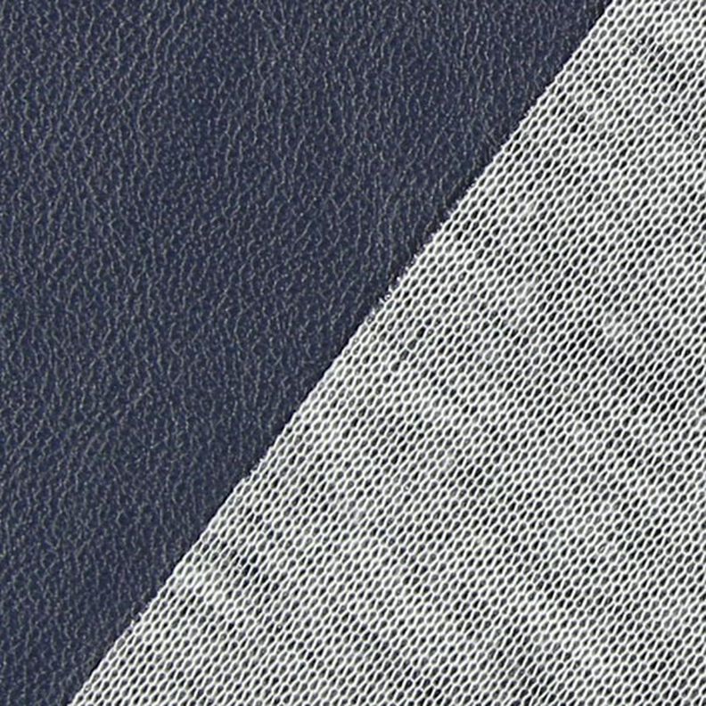 Imitation Nappa Leather – navy,  image number 3