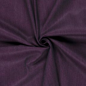 Mottled blend denim cotton – aubergine, 