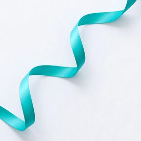 Satin Ribbon [9 mm] – aqua blue, 